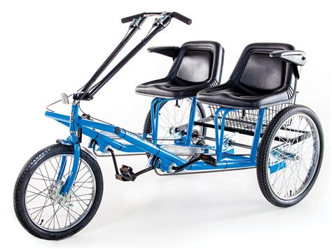 tricycle with 2 front wheels for adults